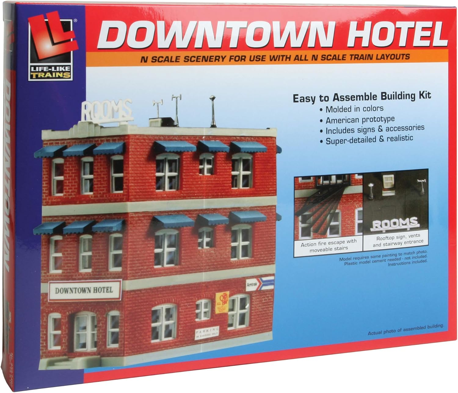 Life-Like Trains N Scale Building Kit -William'S County Store
