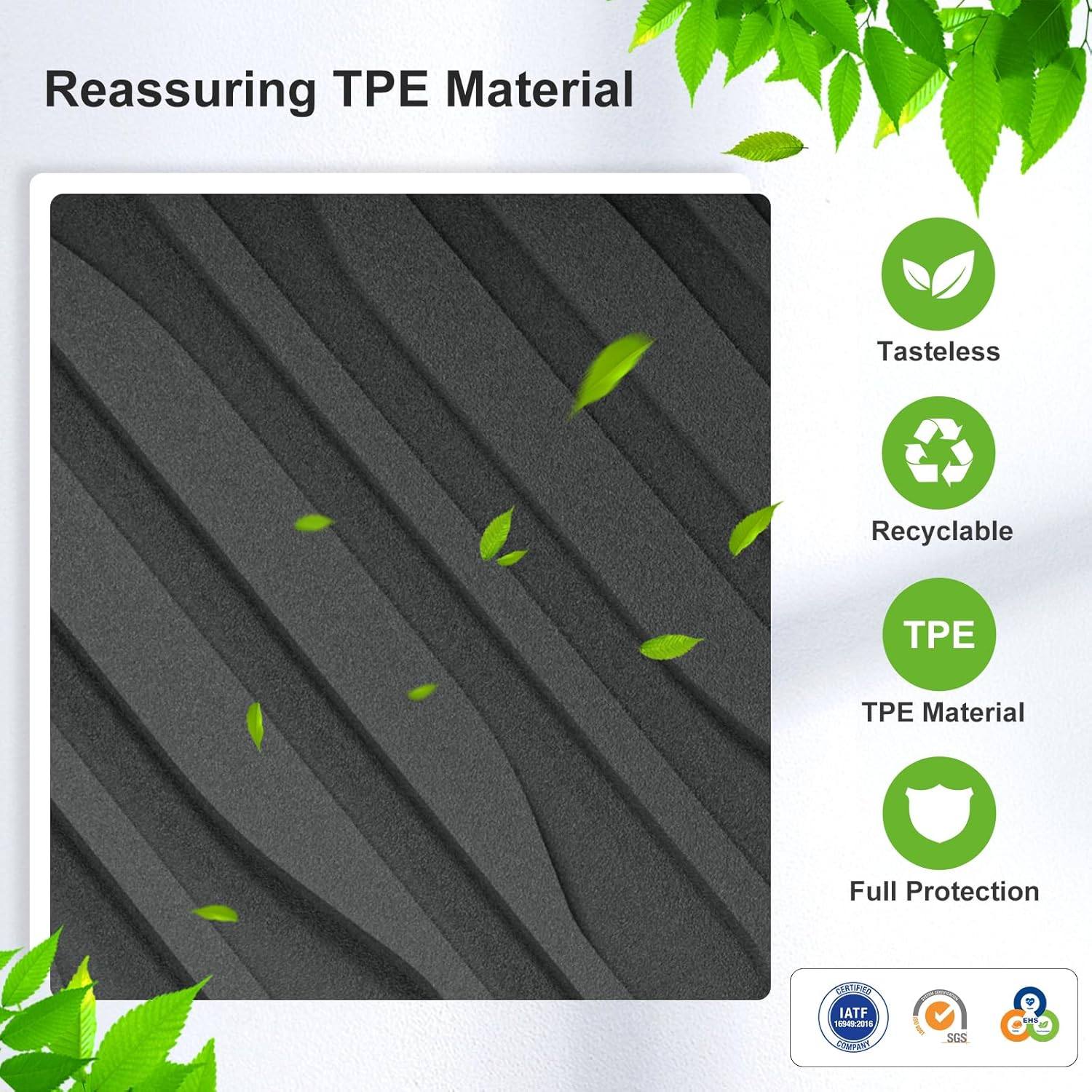 All Weather Truck Bed Mat for BYD Shark 6 2025 2024 Heavy Duty TPE Bed Liner 4WD Ute Car Mats Accessories image number 1