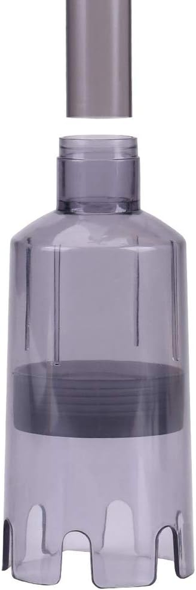 Aquarium Gravel Cleaner, Battery Powered Fish Tank Gravel Cleaning Tool, Fish Siphon Water Change Cleaning Tool with Adjustable Tube, Fits for Large and Small Aquariums image number 1