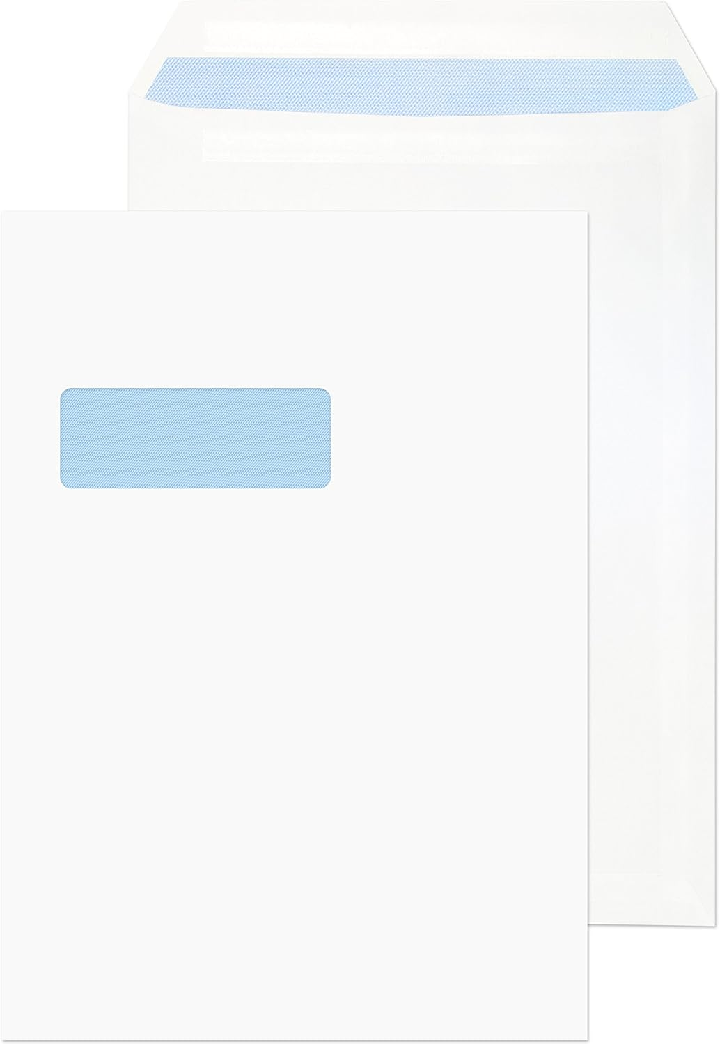 Blake Purely Everyday C4 324 X 229 Mm 90 GSM Self Seal Pocket Window Envelopes (12892/50 PR) White - Pack of 50 image number 1