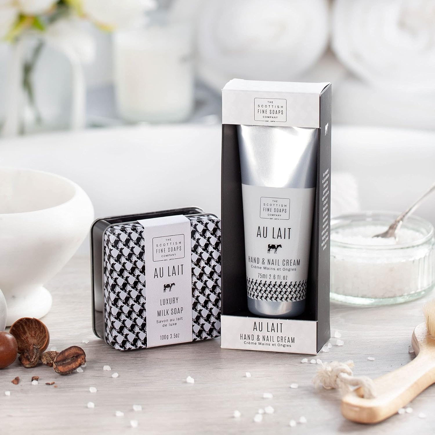 Au Lait Milk Soap 100 G by Scottish Fine Soaps