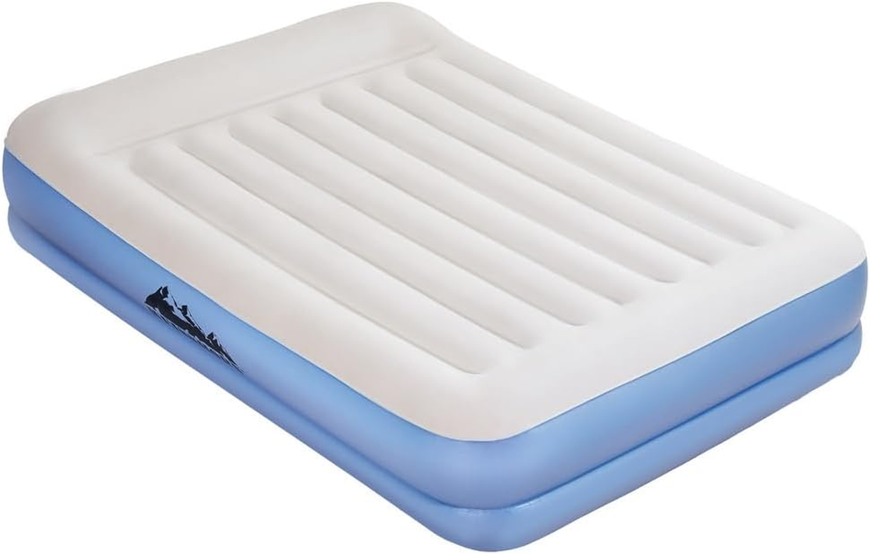 Weisshorn Air Mattress Inflatable Bed Built-In Pillow Pump Queen Air Bed 41Cm image number 3