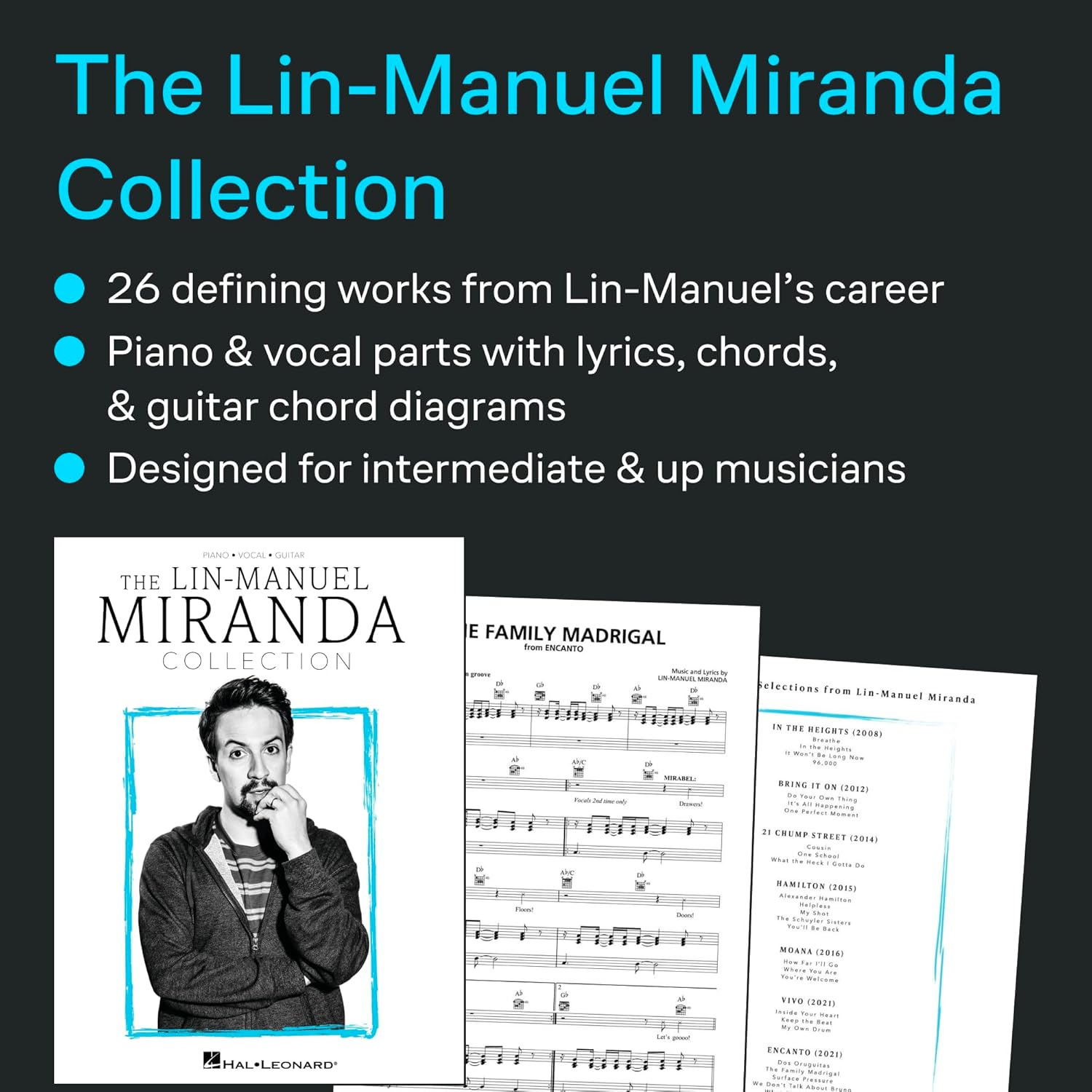 The Lin-Manuel Miranda Collection: Piano/Vocal/Guitar Songbook image number 1