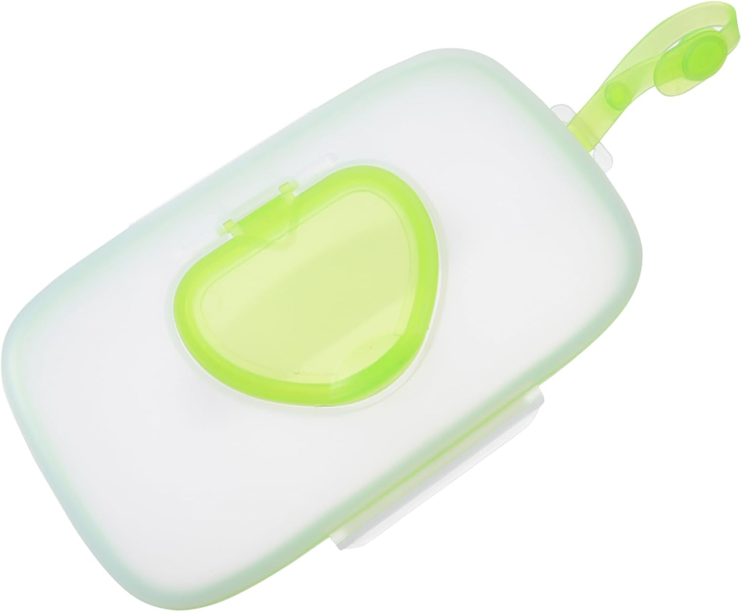 Outanaya 1Pc Portable Box Hanging Wet Tissue Case for Strollers Cribs Travel Convenient Storage Holder Green for Outdoor Use image number 4