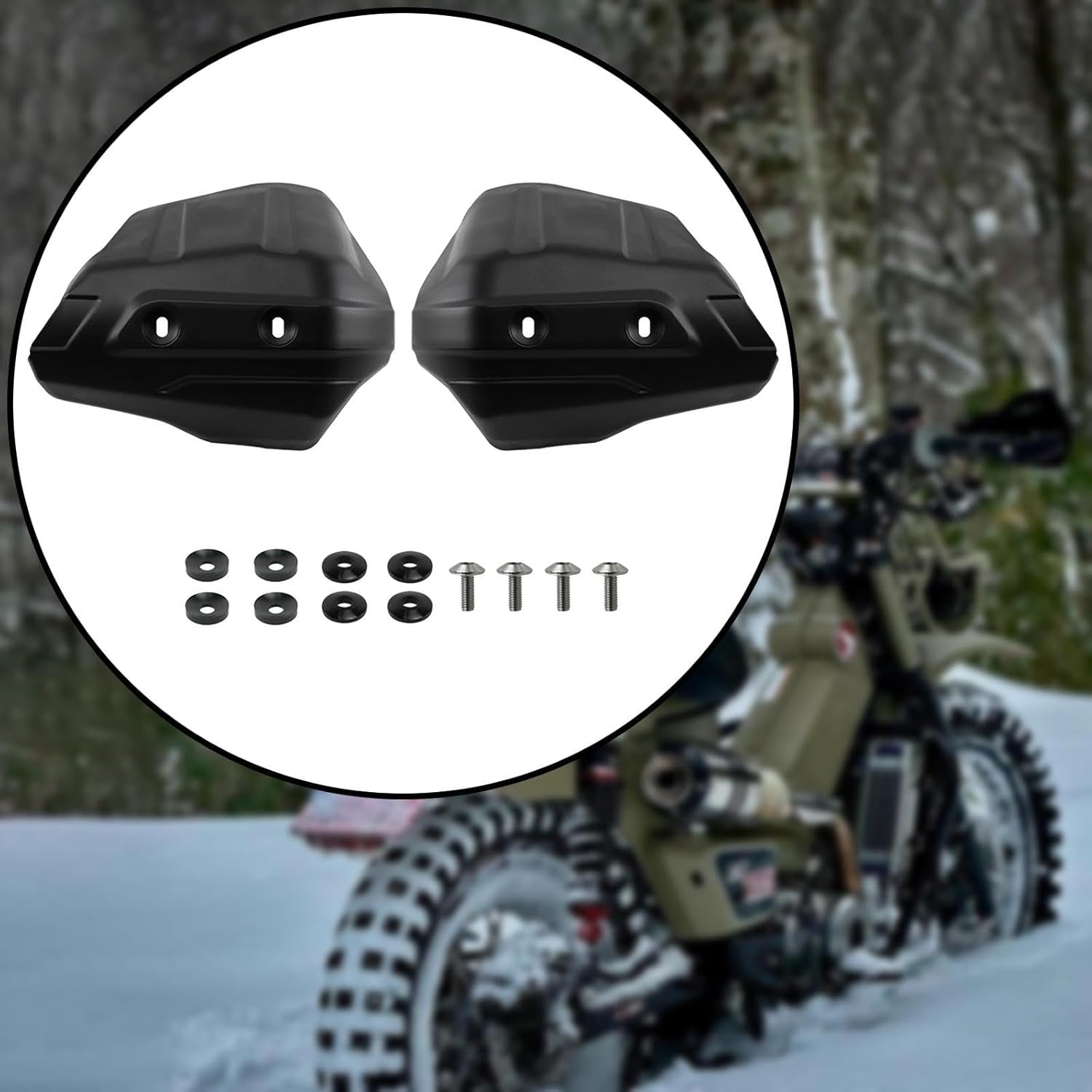 Generic Motorcycle Hand Guard Rainproof F5365 for Zeta Spare Parts image number 6