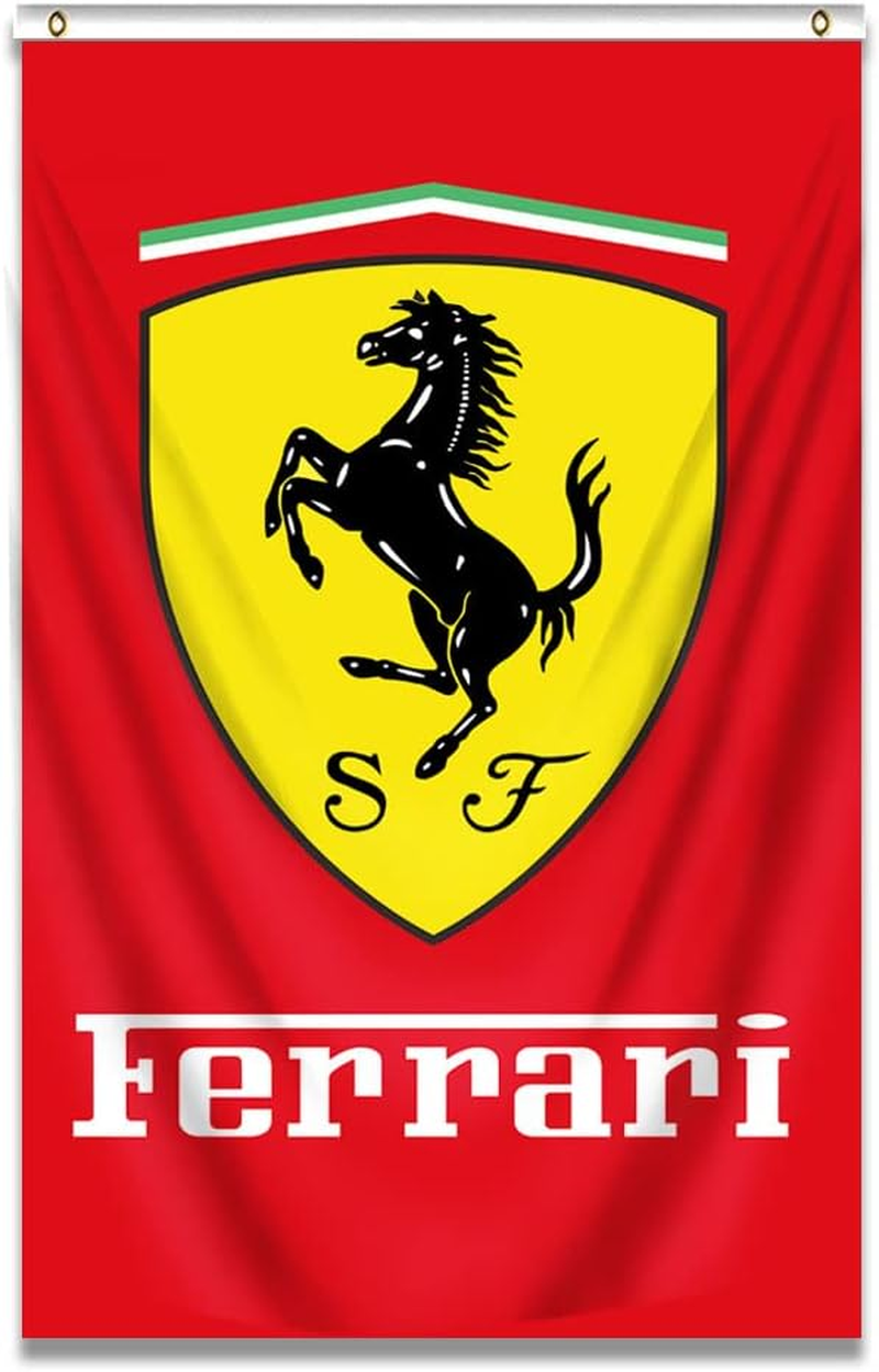 Kasflag Racing Flag Banner Vertical (3X5 Feet, Heavy Duty, Durable 150D Polyester) Brass Grommets Banner for Outdoor Room Man Cave/Garage image number 4