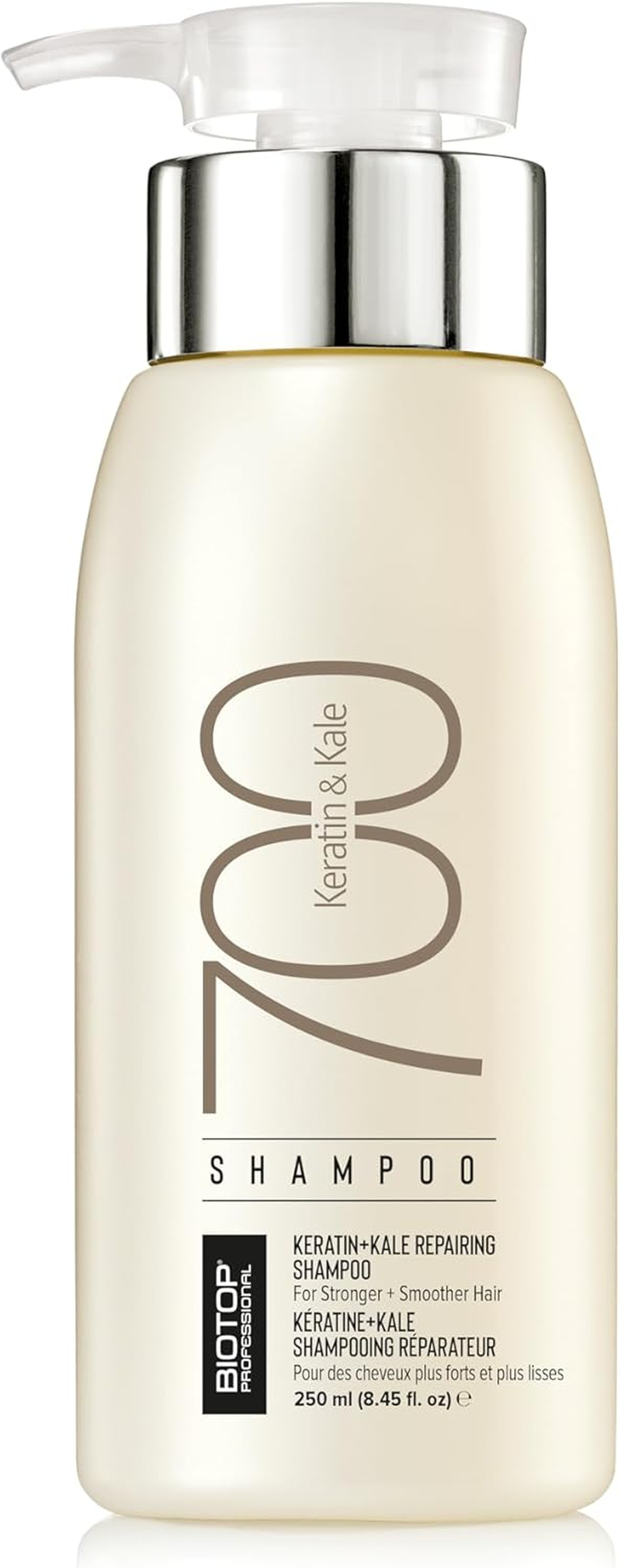 Biotop Professional 700 Keratin + Kale Shampoo 250Ml| Calming Chamomile|Paraben, SLS & Sulfate Free|For Damaged, Coarse or Chemically Treated Hair image number 3