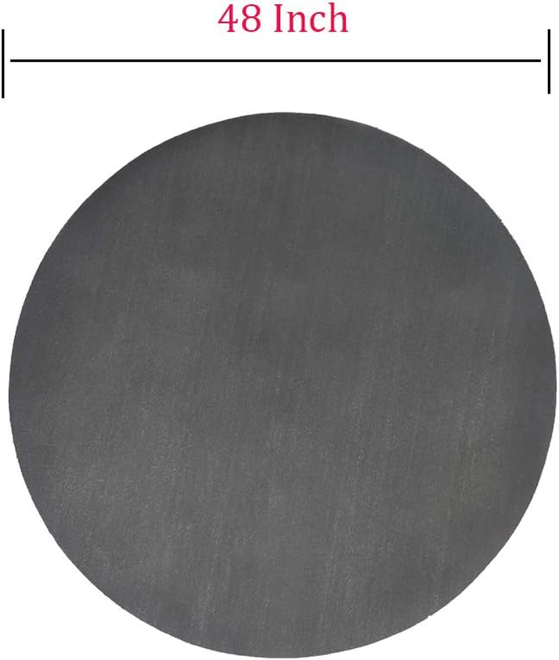 Fireproof Chimineas Mat for Deck,Protection Grill & Patio Fire Pit Pad Hearth Rug, Fireproof Mat, Deck Protector for Wood Burning Fire Pit, Gas Fire Pit, Charcoal Grill (48 Inch) image number 5