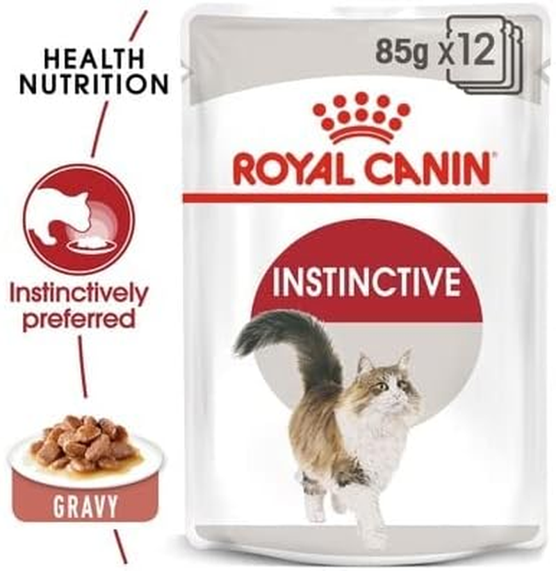 Royal Canin Instinctive in Gravy Adult Pouches Wet Cat Food 85 GMS 12 Pack image number 4