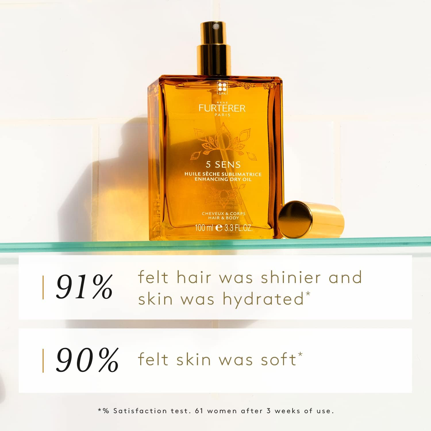 Rene Furterer 5 Sens Enhancing Dry Oil (Hair & Body) 100Ml/3.3Oz image number 1