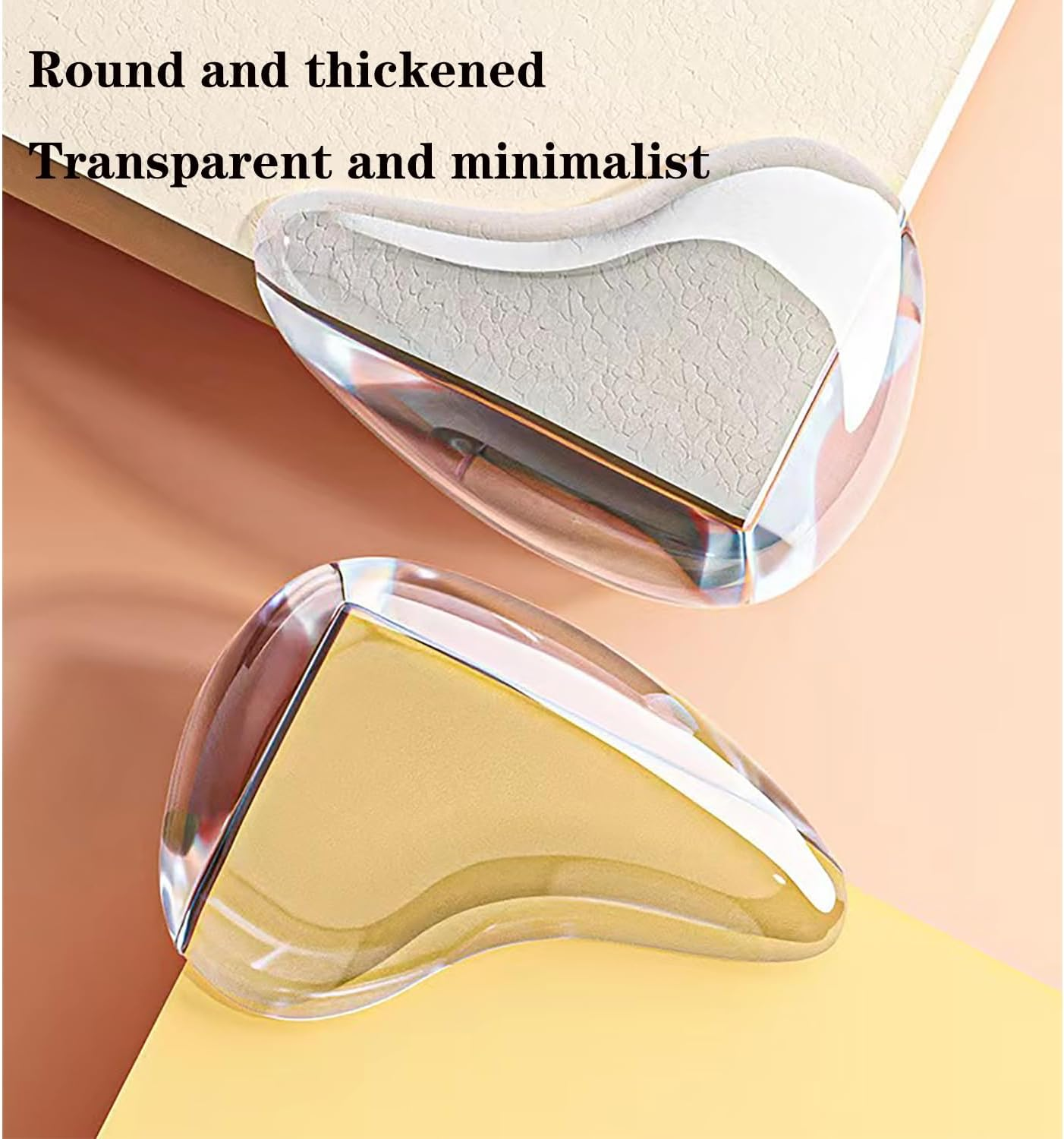 10 Pack Anti-Collision Angle Soft Transparent Furniture Corner Protectors Table Edge Corner Guards Corner Protector Clear Safety Bumper image number 2