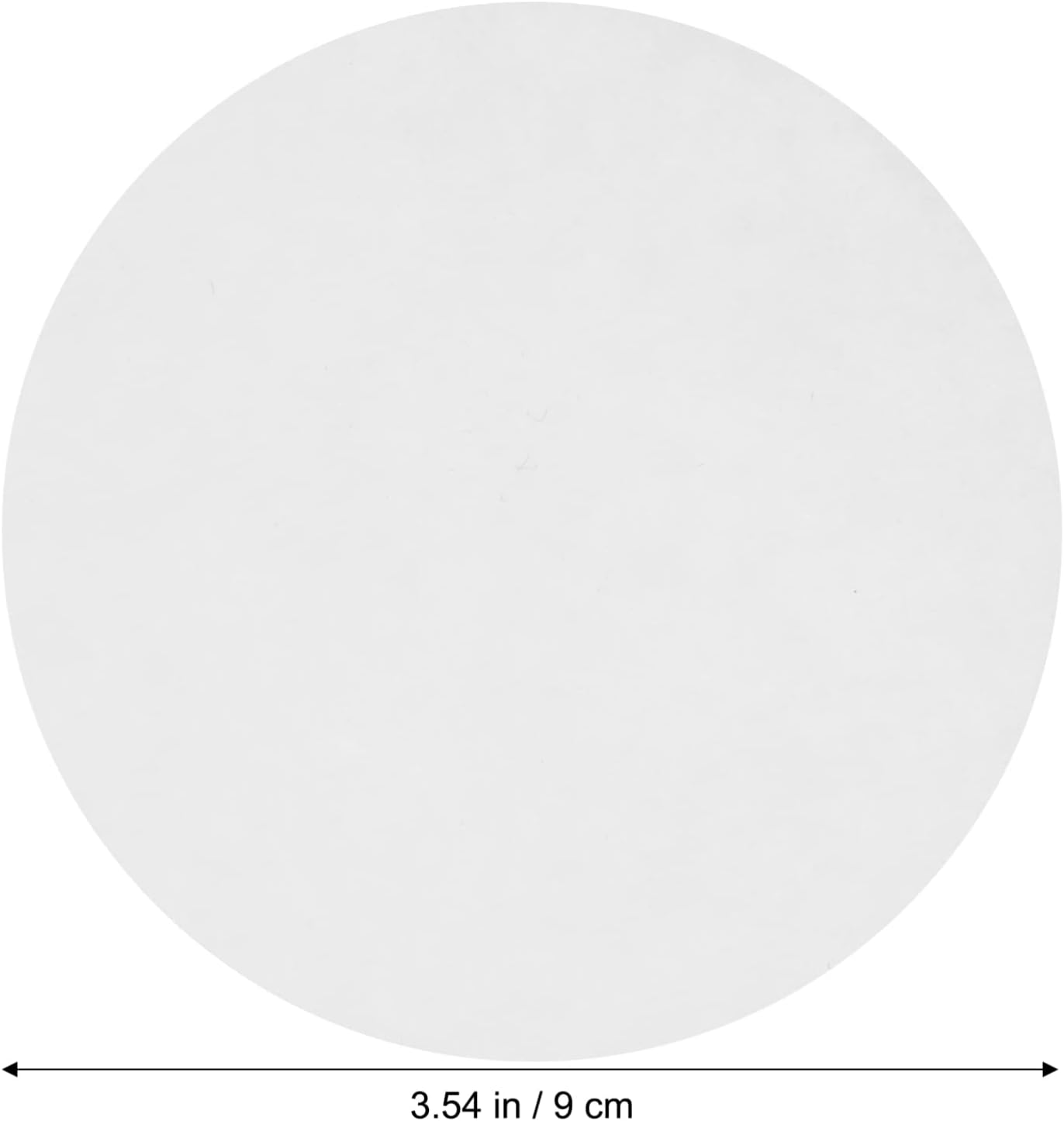 ULTECHNOVO Qualitative Filter Paper 9Cm, 100Pcs Lab Standard Medium Flow Rate Filter Paper Circles for Chemistry, General Filtration image number 3