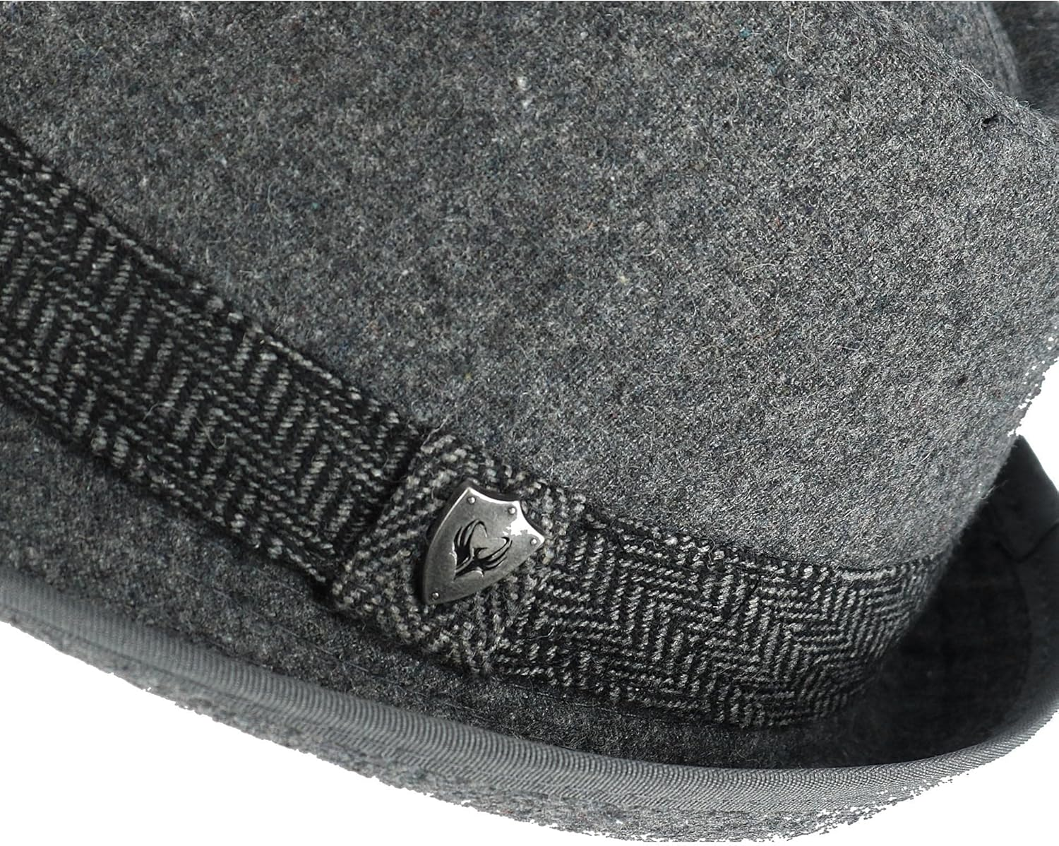 Ascentix Men'S Wool Blend All Season Fedora Hat with Herringbone Band image number 6
