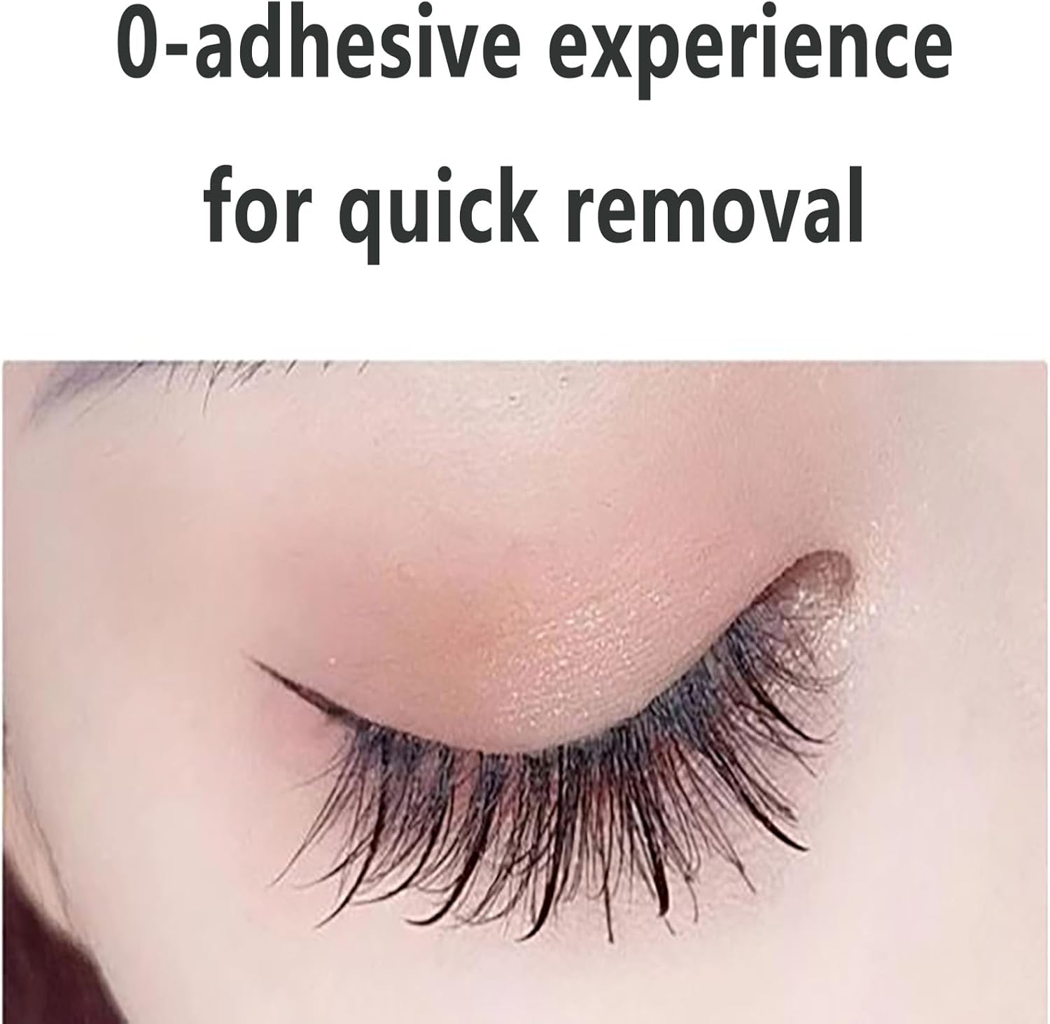 SYGELER Magnetic Eyelashes, Soft Natural Look Magnetic Lashes Kit, Magnets False Eyelashes with Applicator Reusable No Glue Needed Eyelashes Easy to Wear and Remove image number 2