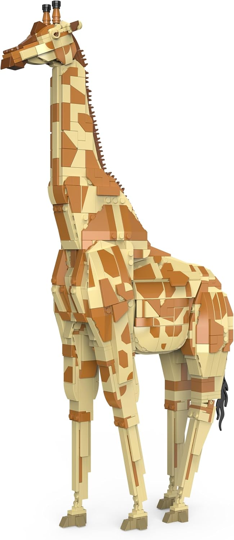 Bluebrixx Pro 107603 - Giraffe Made of Clamping Blocks with 1063 Building Elements image number 2