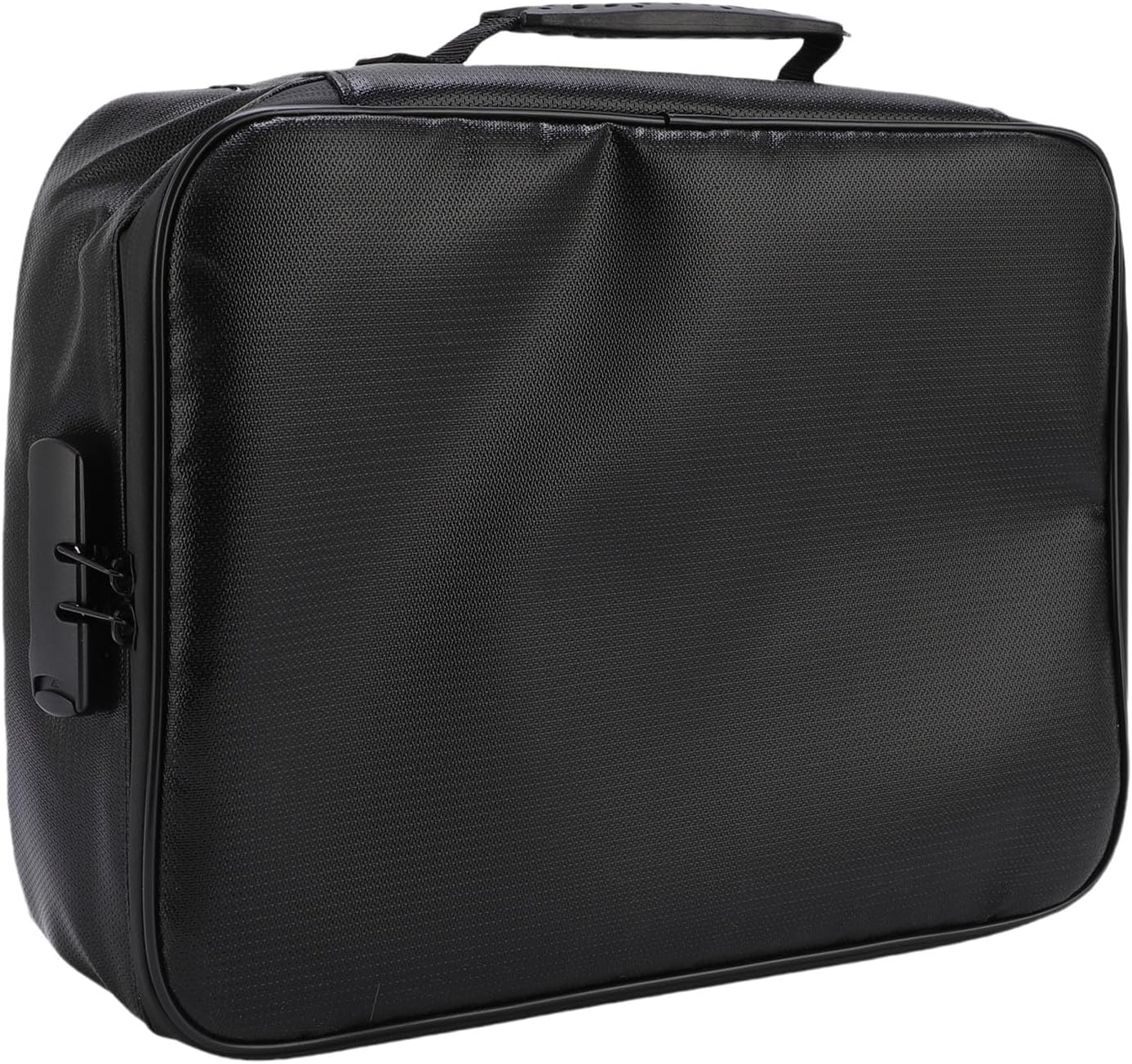 Eosnow Fireproof Document File Bag, Hard Shell Fireproof Document Case Large Capacity PVC for Passports