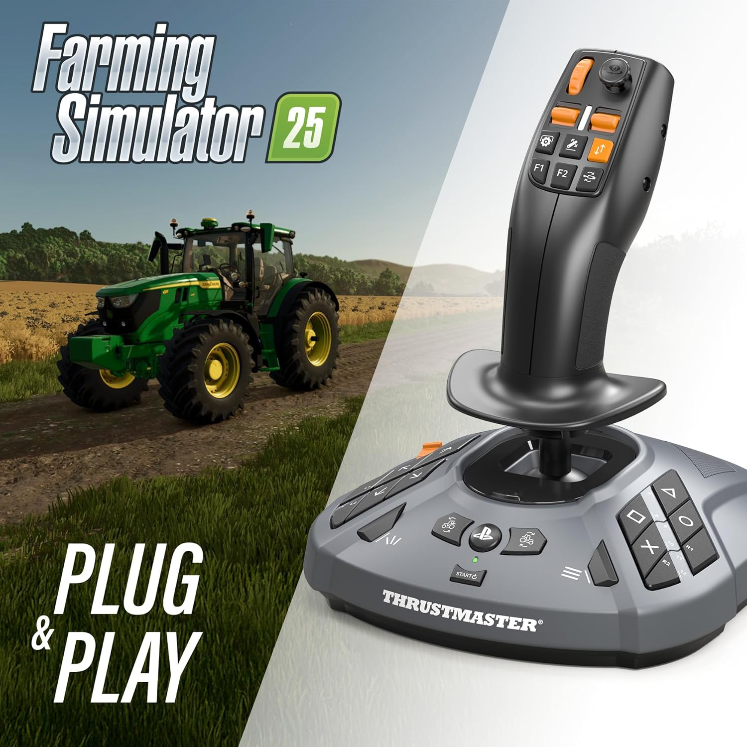 Thrustmaster Simtask Farmstick, Multifunctional Joystick for Farming, for PS5 and PC image number 2