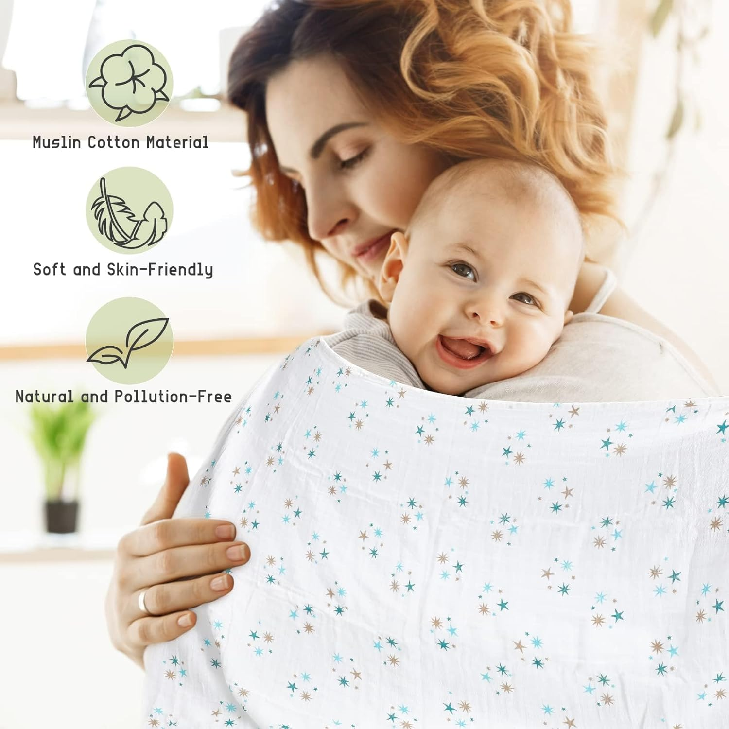 Omebel Baby Boy Gifts,Baby Shower Gifts for Boys,Newborn Baby Gifts,Baby Boy Gift Basket,Unique Baby Gift Essential Stuff,Gender Reveal Gifts, Swaddle Blanket Baby Boy Gifts - Pink image number 6