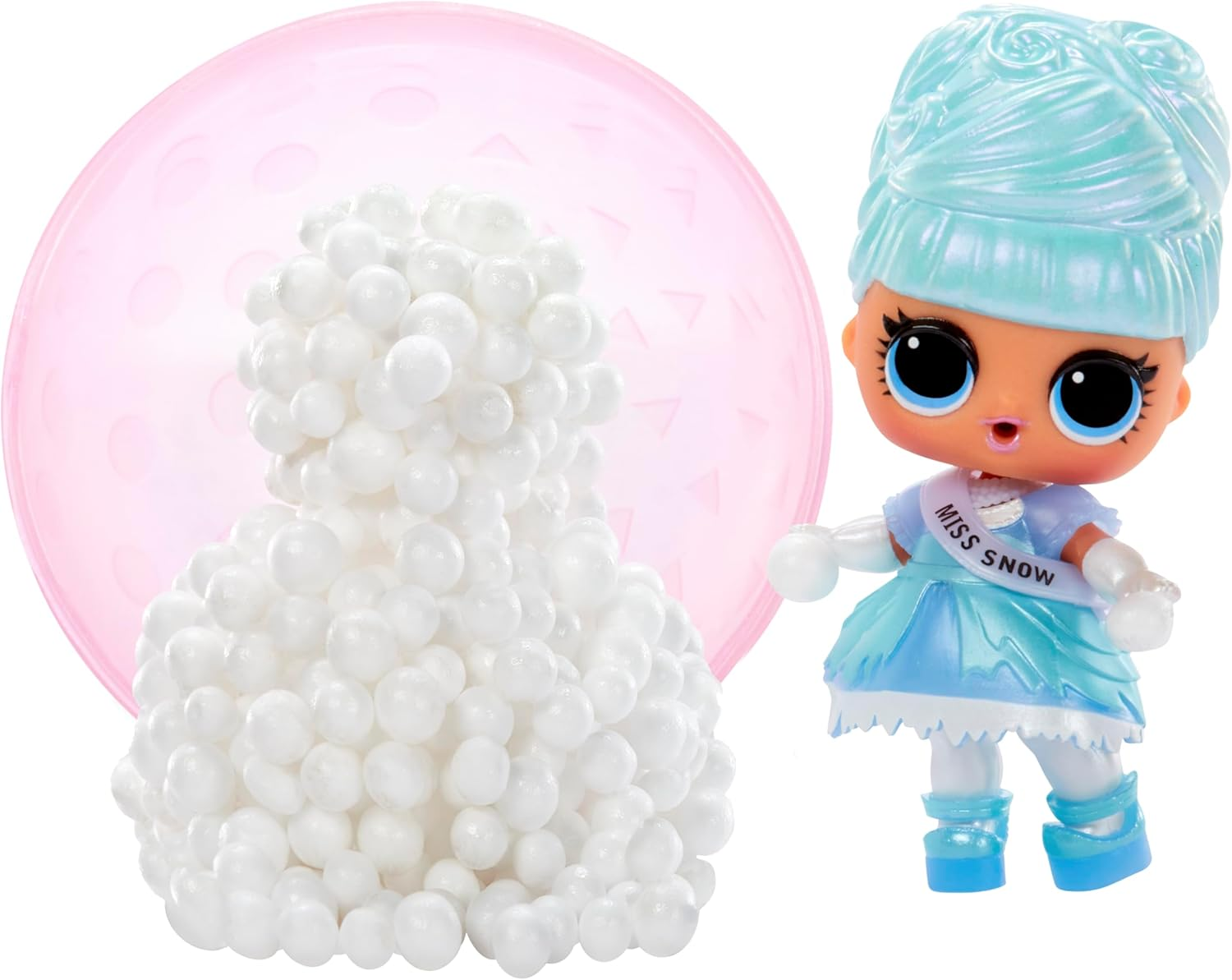 L.O.L. Surprise! Winter Snow Tot - 1 Collectible Doll with a Magical Snow Surprise, 8 Dolls to Collect, Comes with Frosty Cool Fashions and Accessories, Present for Kids Ages 4+