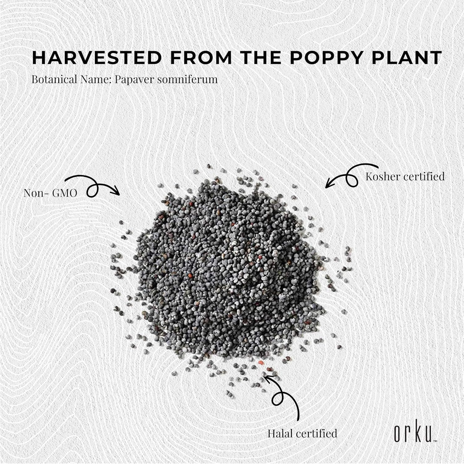20Kg Poppy Seeds Unwashed Papaver Somniferum for Baking and Decorating image number 5
