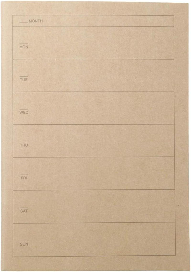 MUJI Planner Monthly Planner A5 Size image number 2