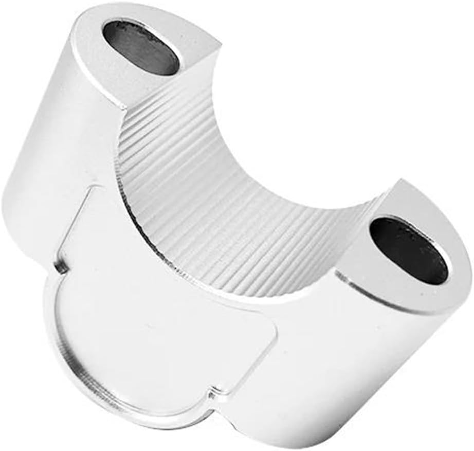 Steering Riser Handlebar Risers Bar Clamp Cover Motorcycle Accessories Bar Mount Adapter for CFMOTO 450MT 800MT 2021-2025(Black)