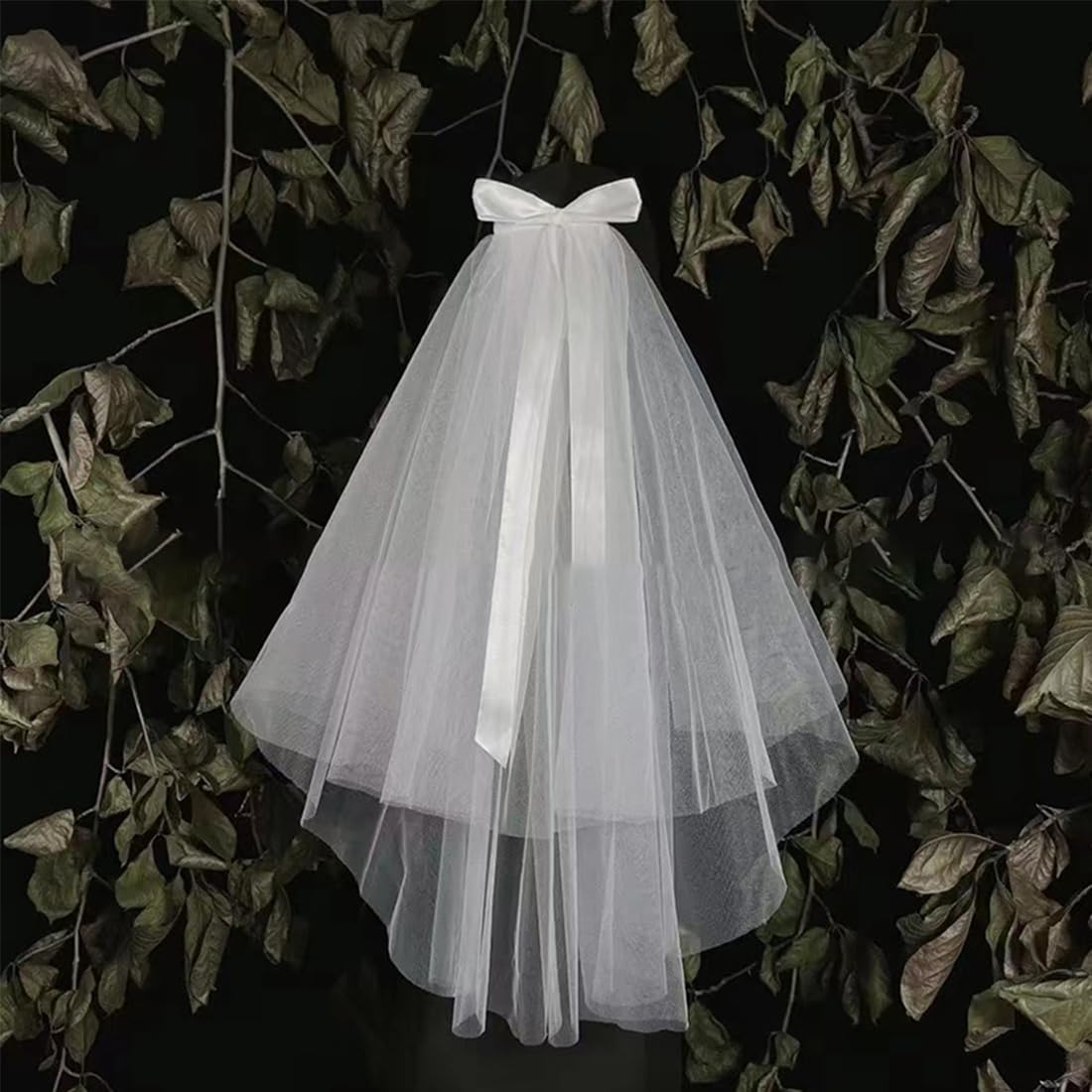 MIRKUZI Bridal Accessories Bridal Headband Veil Wedding Bridal Hen Party Accessories Ladies Bride Wedding Hen Night Hen Night image number 1