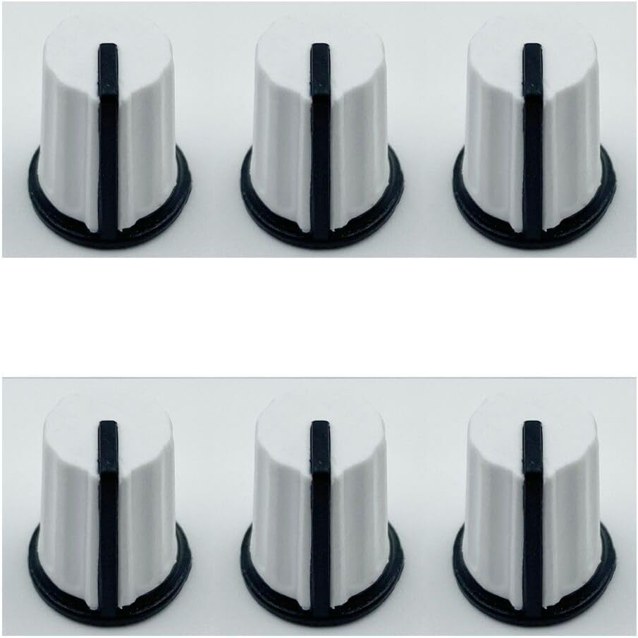HUMARH 6-Pack EQ Rotary Knob for Pioneer DJM-700 750 800 850 900 2000 900NXS2 900SRT 900Nexus 2000Nexus Etc, Pioneer Digital Controller XDJ-RX DDJ-RZ DDJ-SZ DDJ-SZ2 Etc, DAA1176 DAA1305. (White) - Blue image number 5