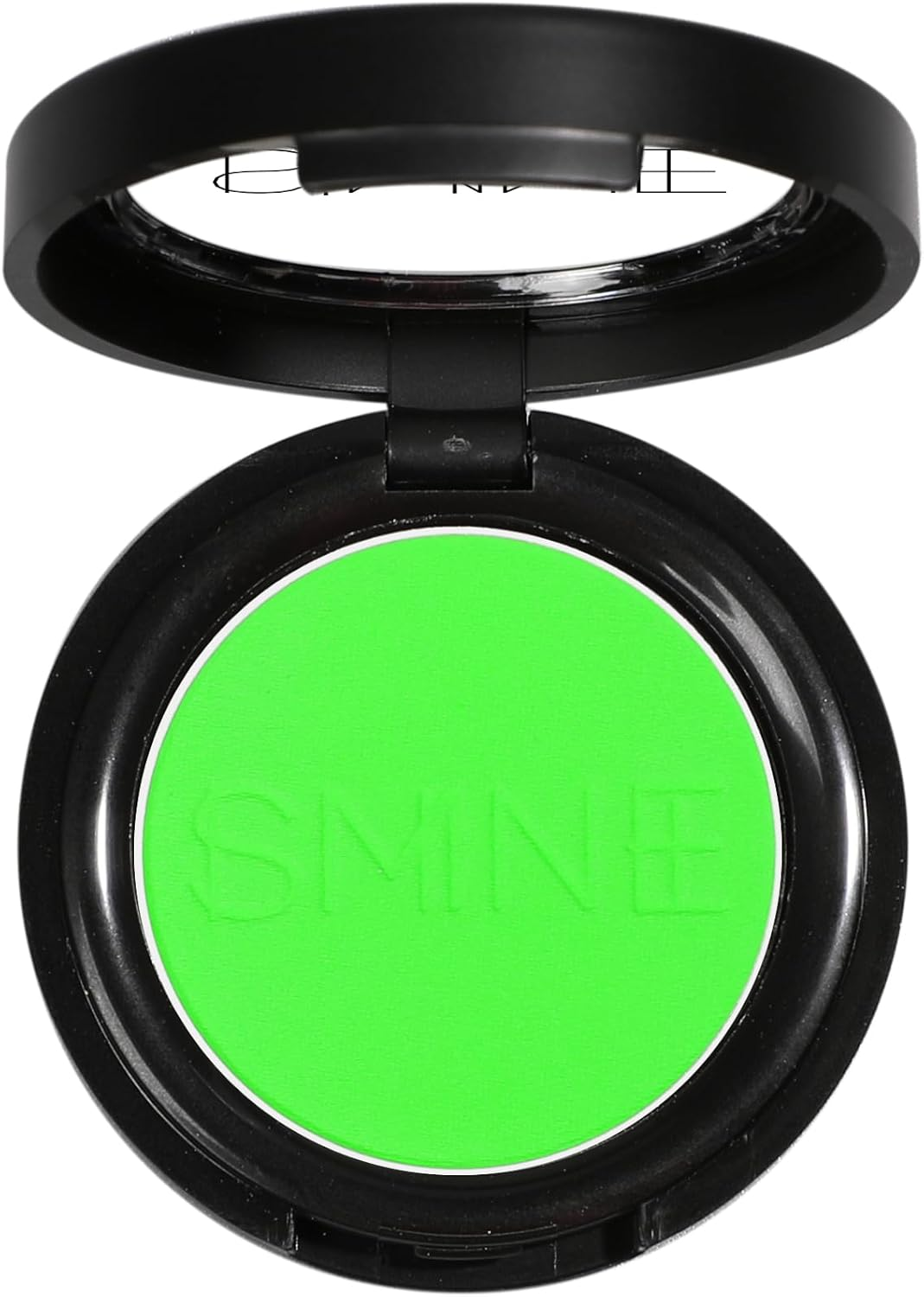 IS'MINE Single Green Matte Eyeshadow Powder Palette High Pigment, Longwear, Intense Color Best Green Eyeshadow - Blue image number 3