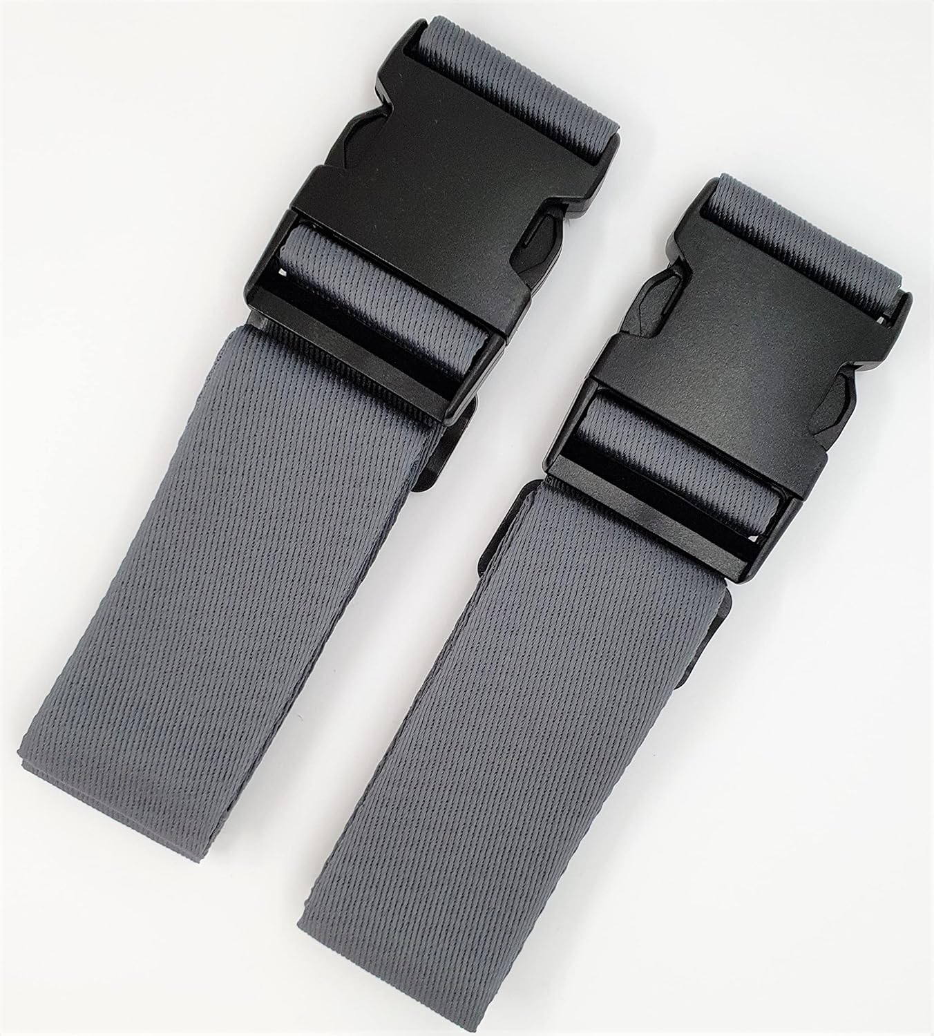 ONE K 2PCS Topper/Memory Foam Mattress Packing Straps for Moving or Storage (60" X 2", Dark Grey) image number 6