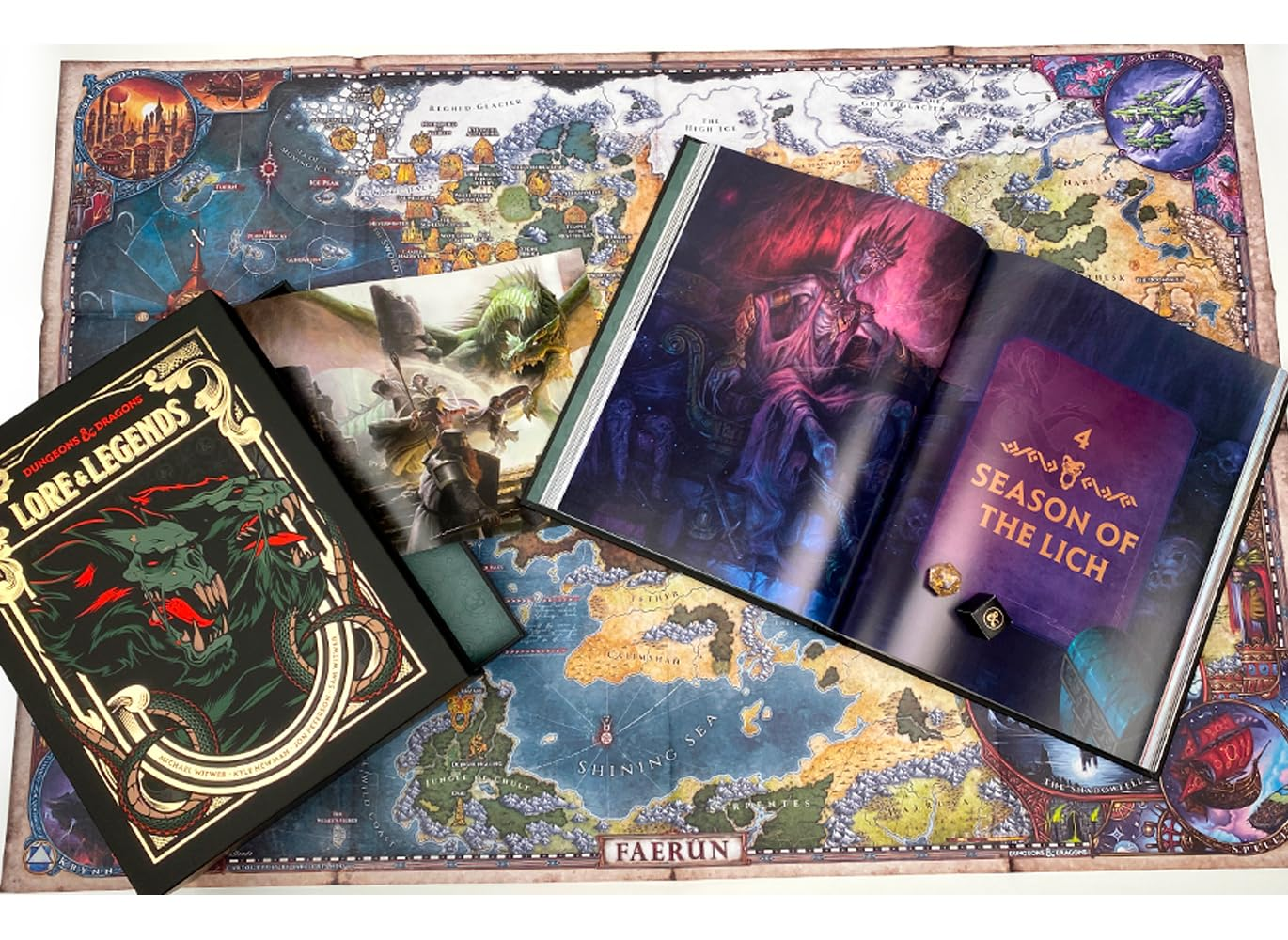 Lore & Legends [Special Edition, Boxed Book & Ephemera Set]: a Visual Celebration of the Fifth Edition of the World'S Greatest Roleplaying Game