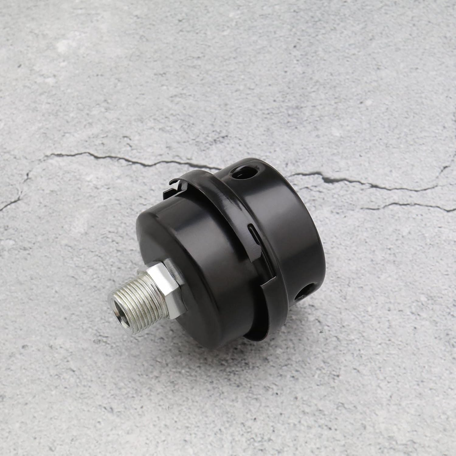 Emsea 2PCS Air Compressor Filter Strainer 16Mm 3/8PT Metal Male Thread Air Compressor Intake Filter for Generators Exhaust Systems image number 3