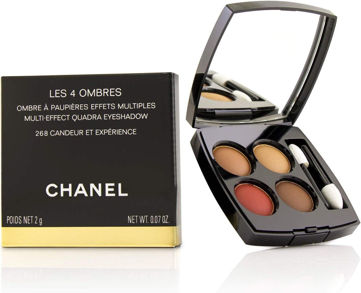 Chanel Les 4 Ombres Quadra Eye Shadow - No. 268 Candeur Et Experience 2G/0.07Oz image number 3