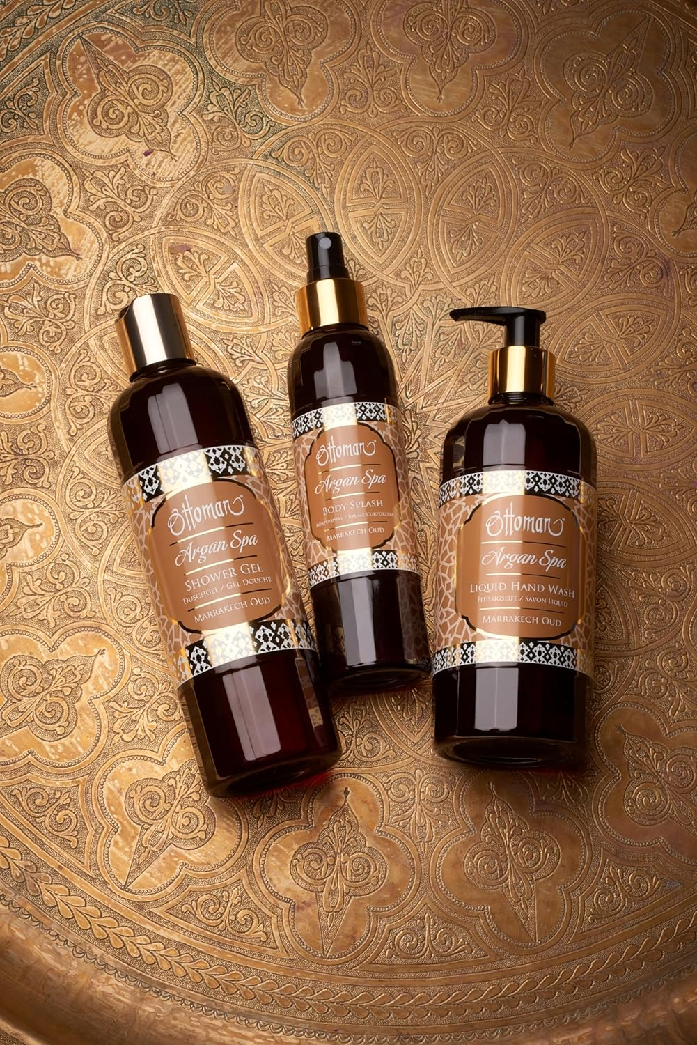 Ottoman Argan Spa Marrakech Oud Shower Gel Pack of 2 X 400 Ml