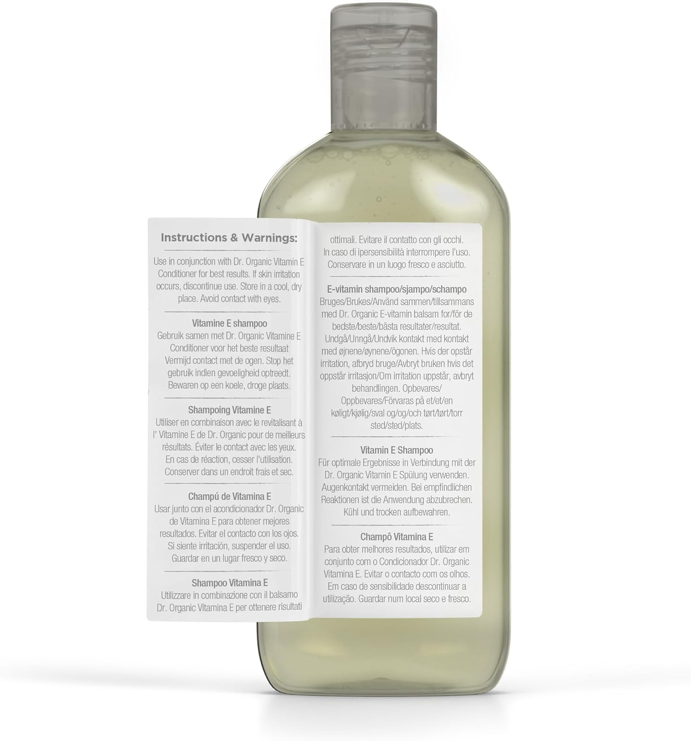 DR ORGANIC Shampoo Organic Vitamin E, 265 Milliliter image number 3