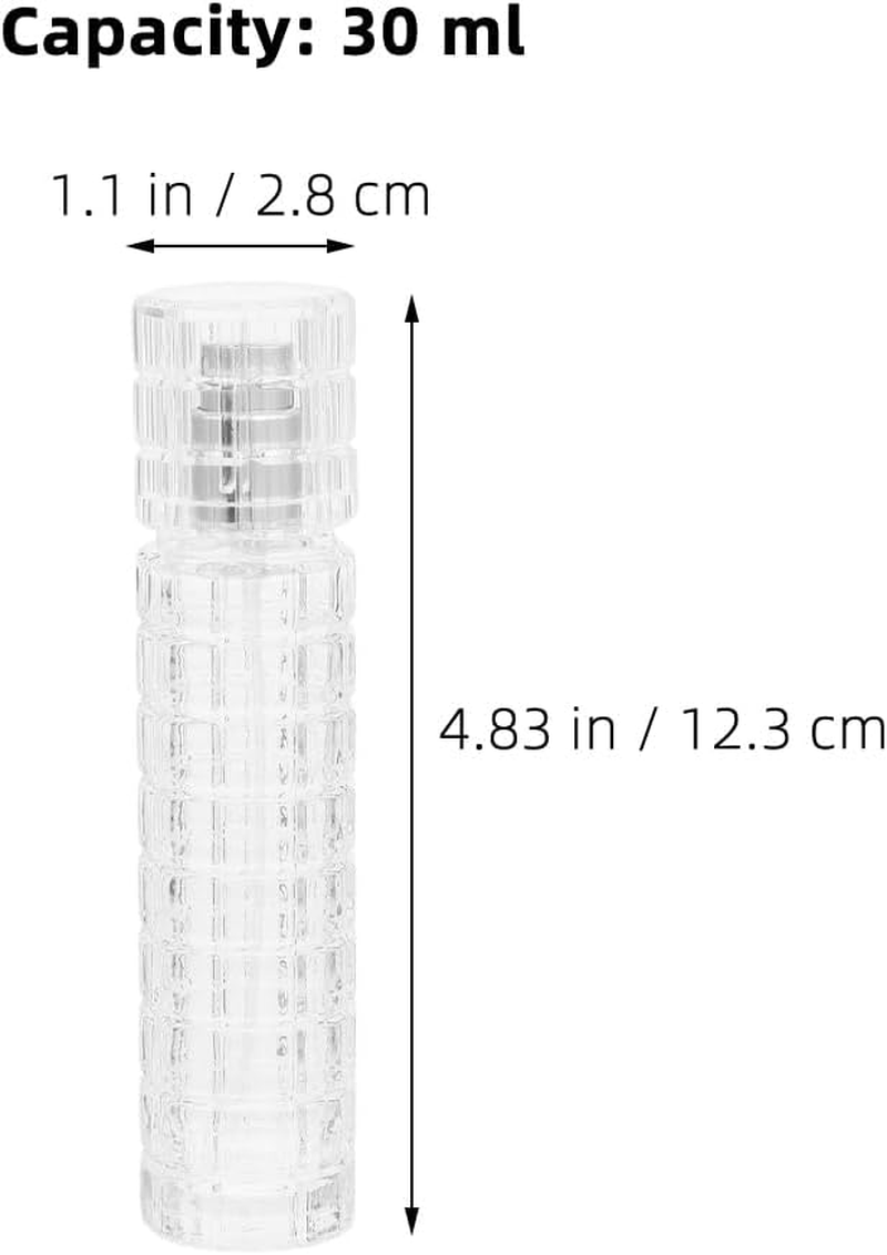 Luxshiny 2Pcs Bar Bitters Spray Bottle Cocktail Atomizer Bitters Bottle Bitters Sprayer Atomizer Spray Perfume Vermouth Spray Canister Cocktail Sprayer Empty Bottle Spray Transparent Glass image number 2