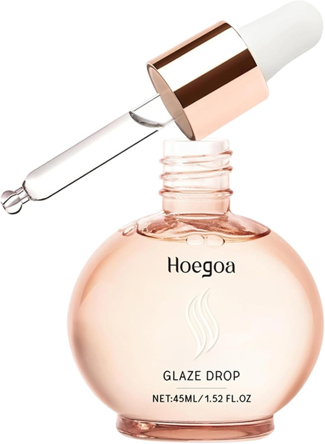 Shine Hair Serum by Gloss Absolu - Wild Rose Hair Gloss Oil, Lightweight Glaze Drops for Frizz Control & Hydration, 45Ml image number 5