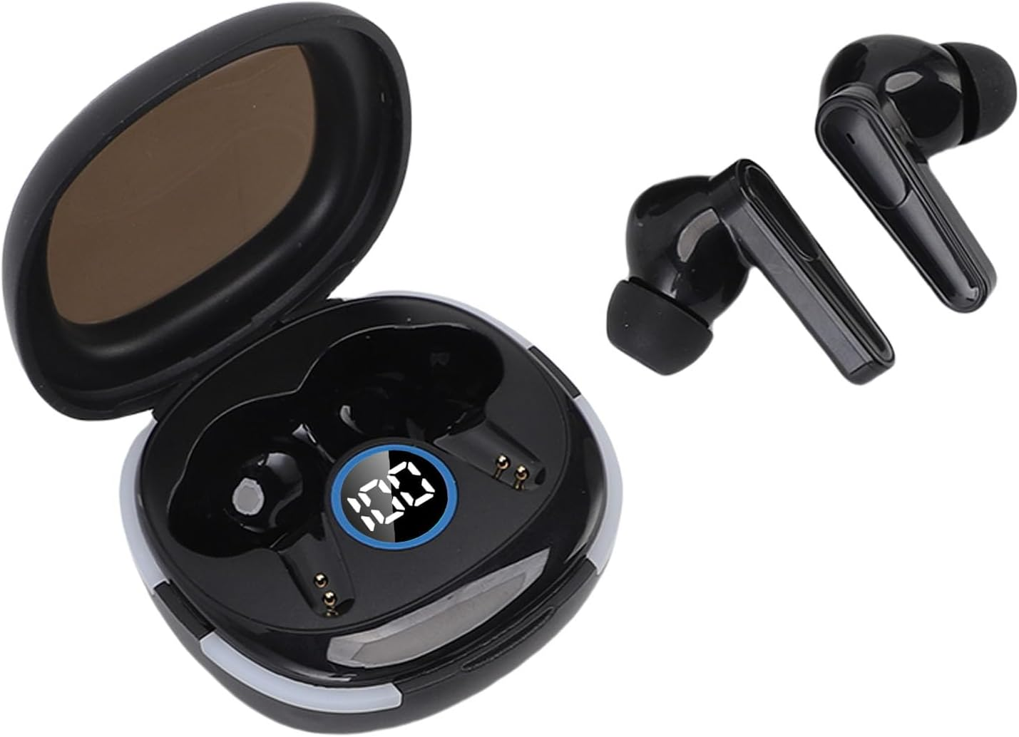 Pyhodi Real Time Translation Earbuds, HD Calling with 5.4, Music Playback in 164 Languages, 15M Range, 7 Translation Modes, 6-7 Hours Battery Life, Touch Control, IPX4 image number 3