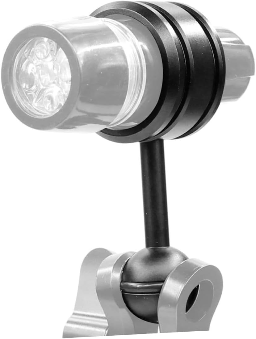 Laroal Diving Fill Light Clip Underwater Flashlight Ball Joint Diving Flashlight Clamp Underwater Photography Lighting Ball Head Clamp image number 4