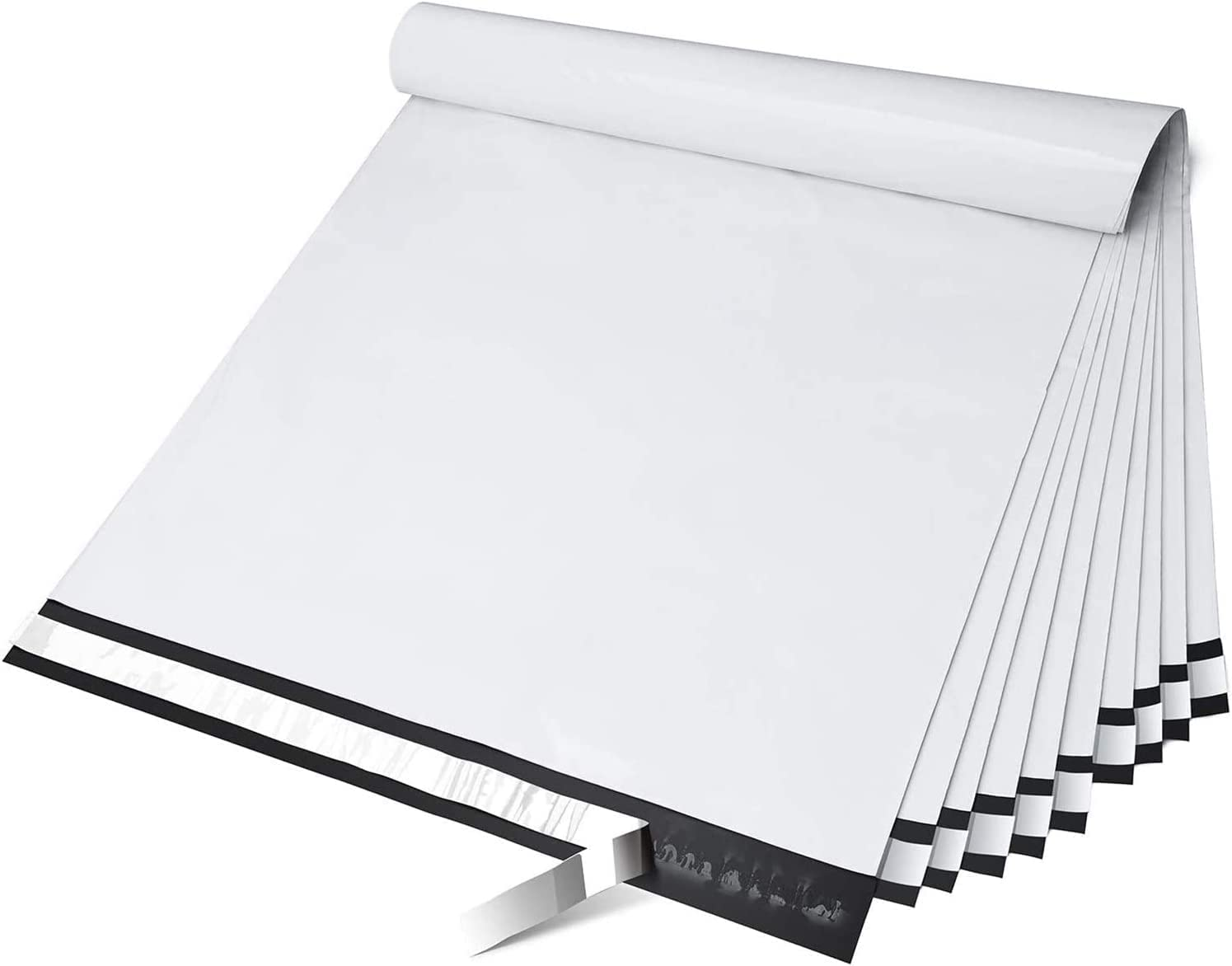 Fuxury 19X24 Large Poly Shipping Envelopes Mailers 50 Pack,Self Adhesive Package Shipping Bags for Clothing,Waterproof Mailers Poly Shipping Bags for Small Business,Keep Items Protected