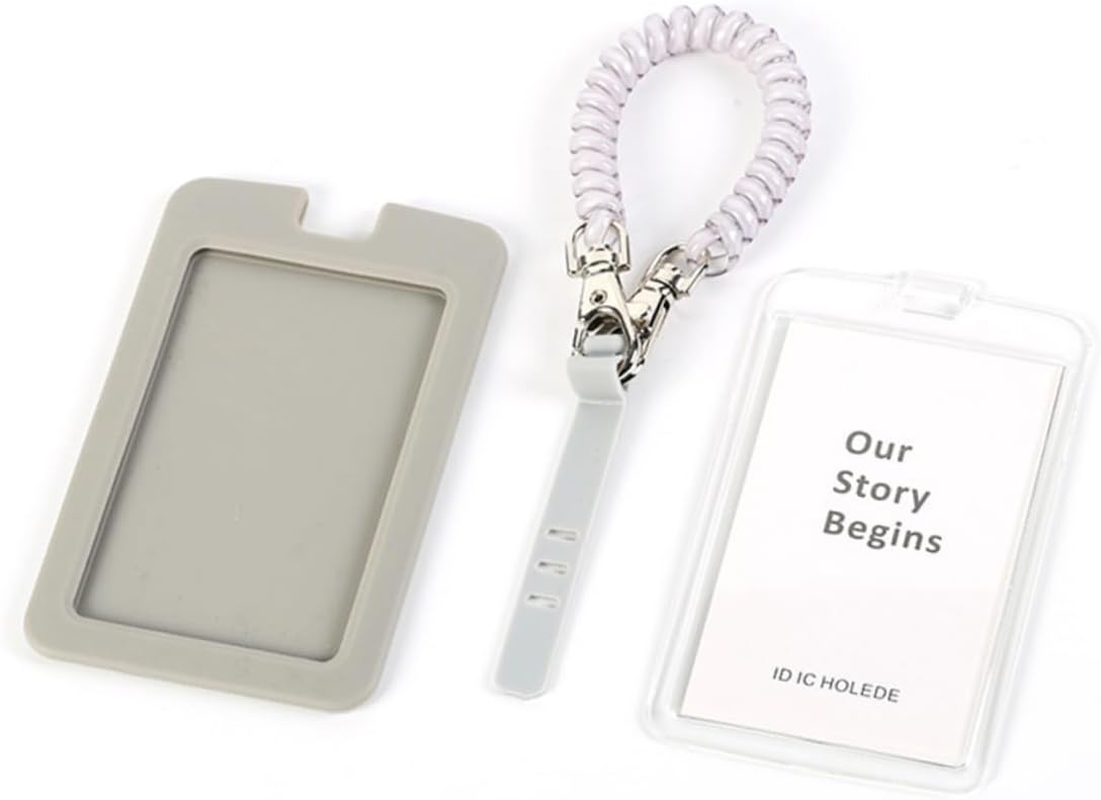 Holibanna 2Pcs Silicone Luggage Tags Id Holder Spring Rope Cutebadge Holder for Suitcases Luggage Tags image number 3