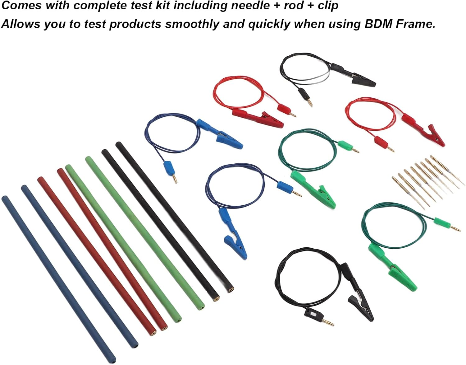 Grcfumo BDM Frame Adapter, Metal BDM Frame Probe Pens, Car Diagnostic Test Tools, Strength BDM Frame Probe Pens for Automotive image number 6