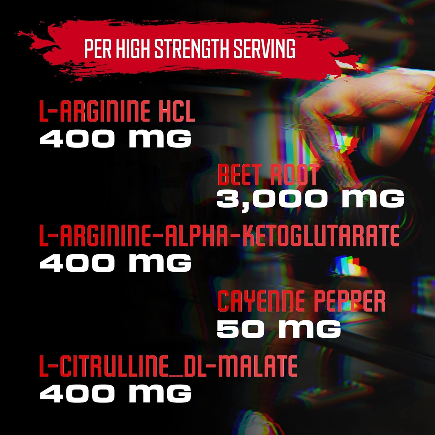 L-Arginine L-Citrulline Supplement 4250Mg with Beet Root - 120 Capsules image number 5