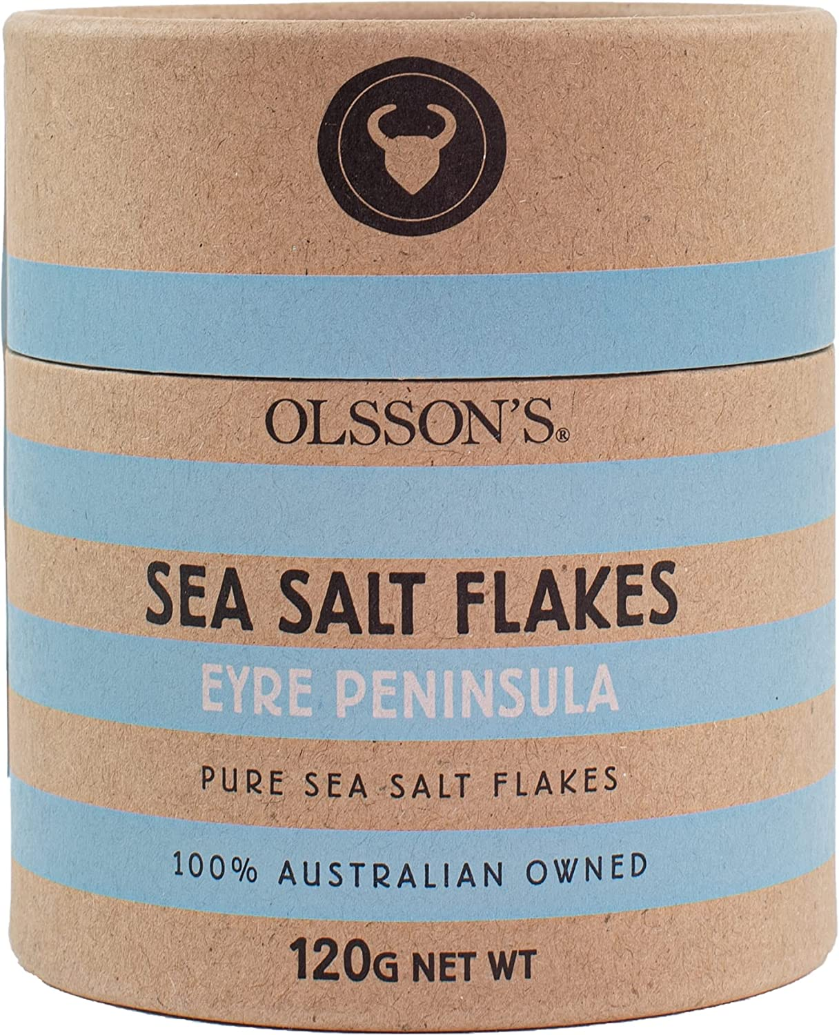 Olssons Eyre Peninsulasea Sea Salt Flakes in Canister 120 G