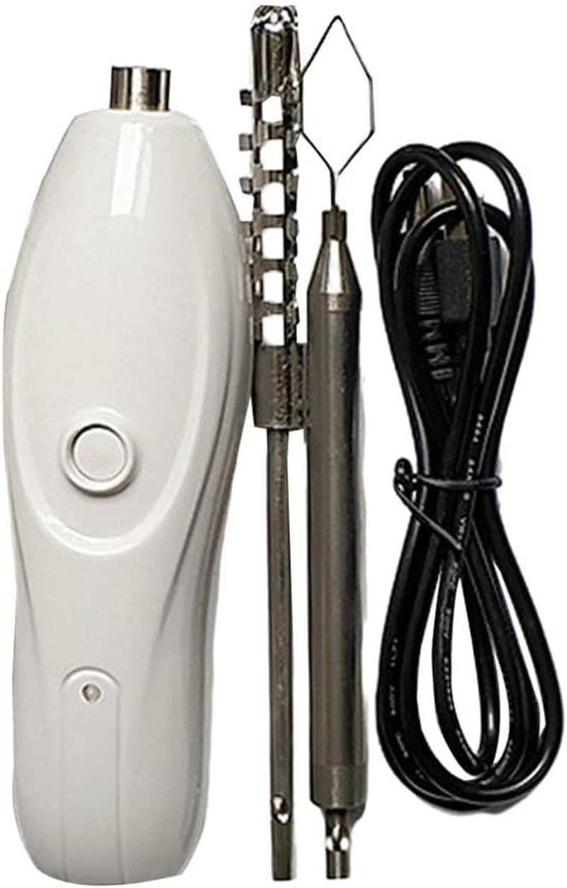 Electric Vegetable Corer Portable White Kitchen Gadgets Tool Fruit Corer Scraping Scale Machine for Kitchen Carving Coring Cucumber Pumpkin image number 4