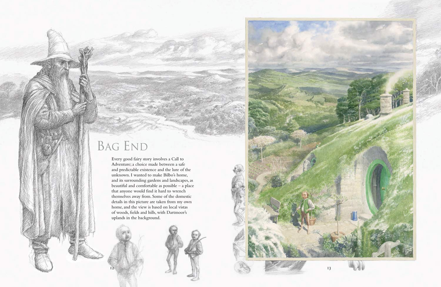 The Hobbit Sketchbook image number 1