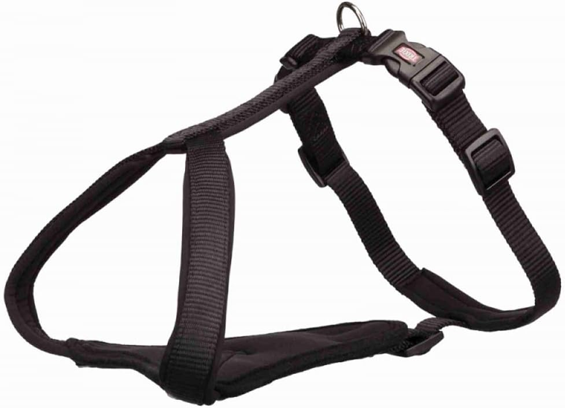 TRIXIE Dog Premium Y Harness, XS - S: 35-40 Cm/15 Mm, Graphite (Advent 03)
