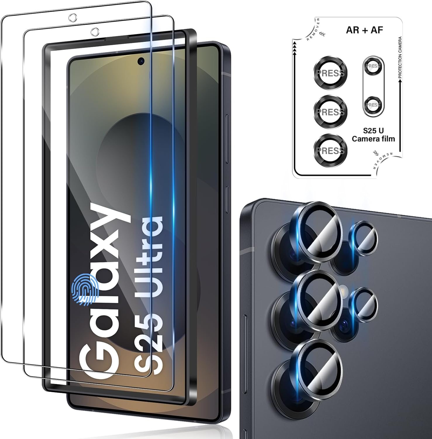 Funrae Screen Protector Compatible with Vorwerk Thermomix TM7 for Tempered Glass, [Pack of 2] 9H Hardness Screen Protector, 0.33 Mm Ultra Clear Film, Anti-Scratch Protective Glass, Anti-Bubble Film