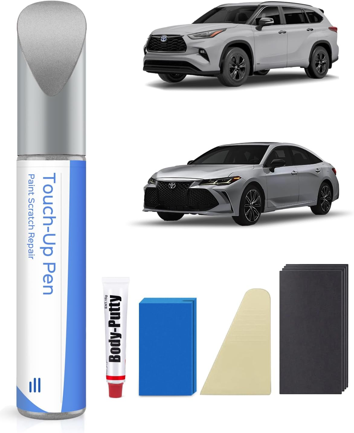 Barcelona Red Pearl(3R3) Touch up Paint Repair Kit Compatible with Toyota - DIY Kit Exactly Matches Chips and Nicks image number 4