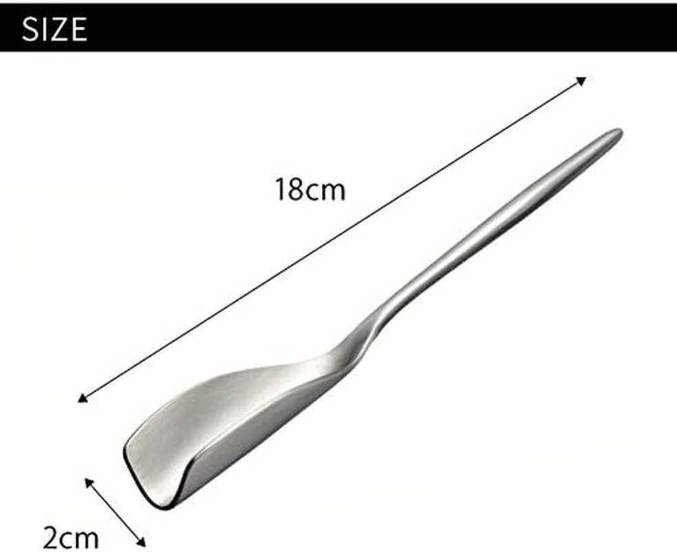 Oaks Reye LS1523 Walnut and Honey Spoon, Stainless Steel, Made in Japan image number 4